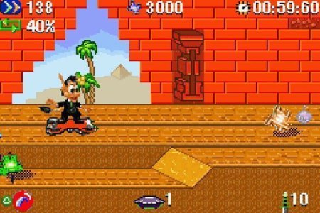 Кузя Суперагент (Agent Hugo Roborumble) Русская Версия (GBA) для Game boy